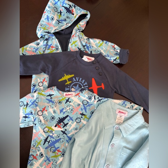 Zutano Other - Zutano 5 pc top bottom set NWOT